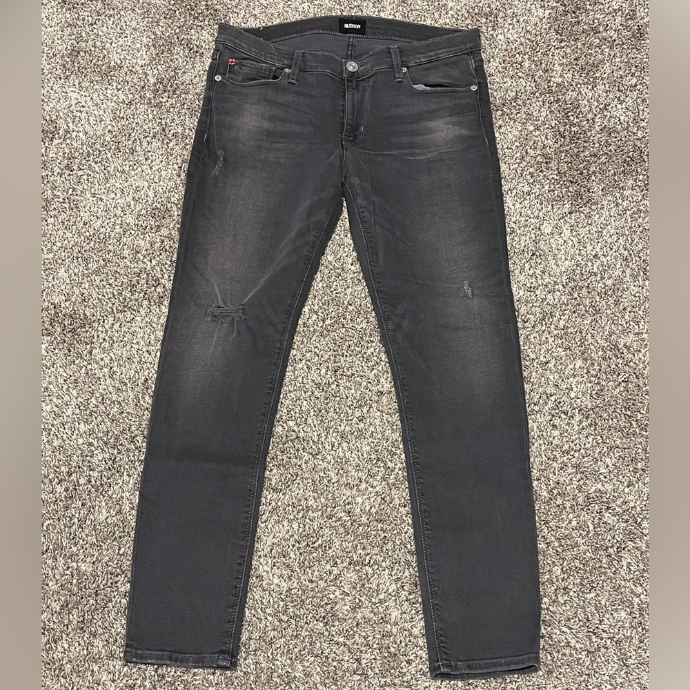 Hudson ‘Krista Ankle’ Super Skinny Gray Jeans NWOT